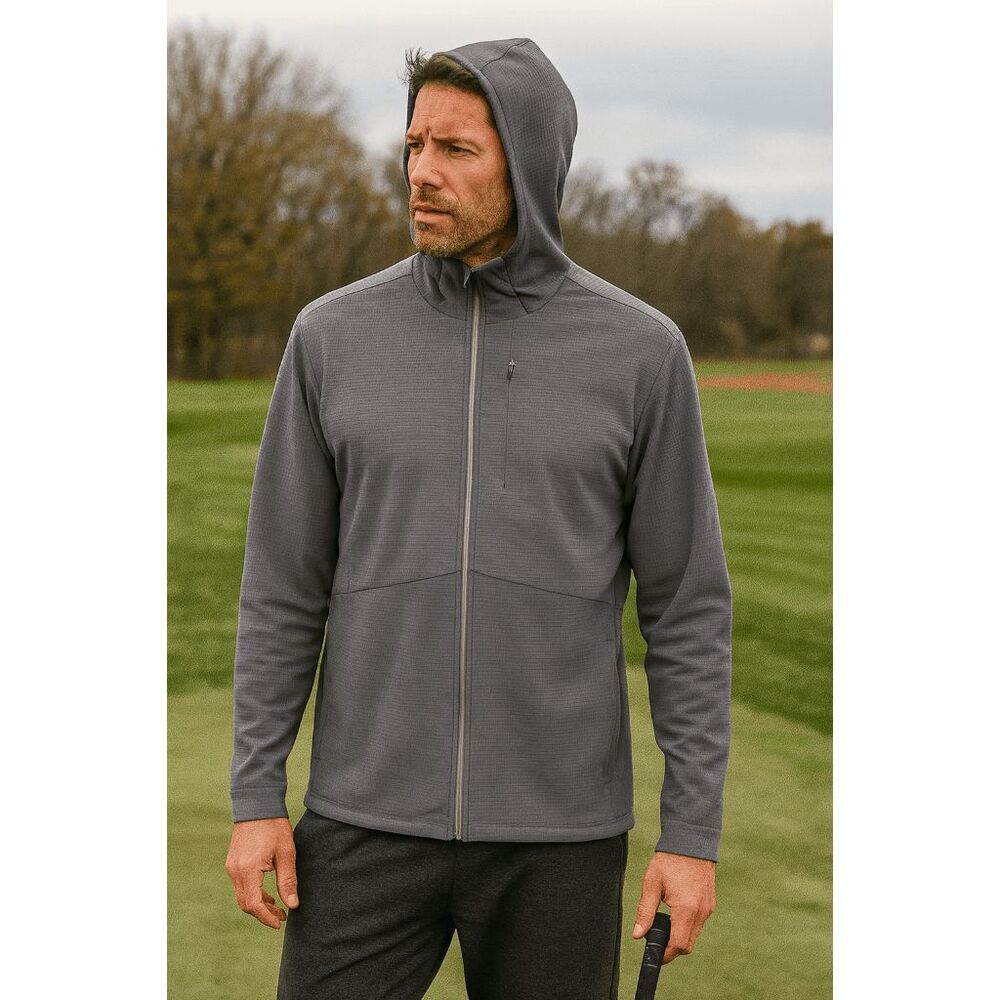 VRST Men’s Cold Weather Performance Hooded Jacket Wind & Water Resistant XXL